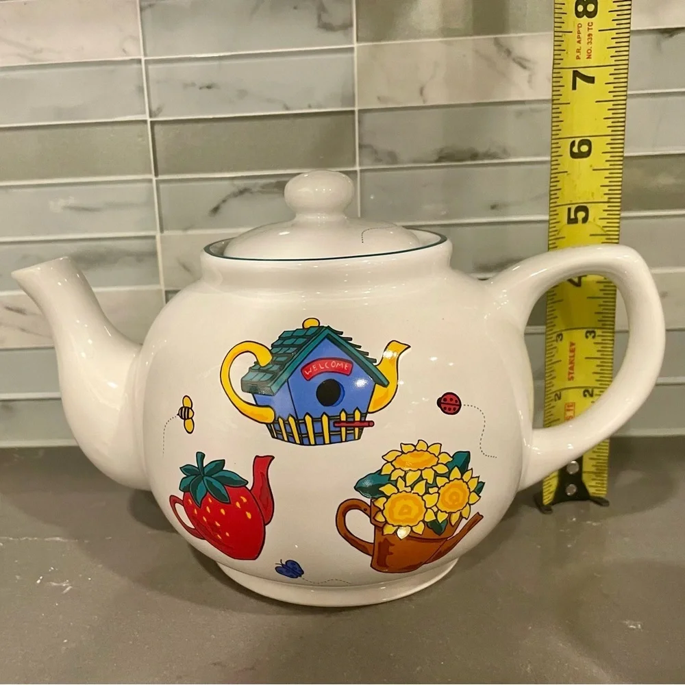 Vintage Garden Tea Party Set from Signature Floral Stoneware
